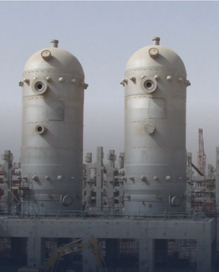 مخزن فلزی با پوشش گالوانیزه Gulvanized vessel